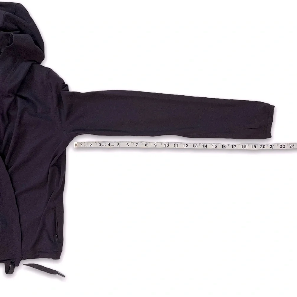 Lululemon Ready To Rulu Wrap Hooded Jacket 6/Small Boysenberry Dark Purple Yoga - Picture 15 of 16